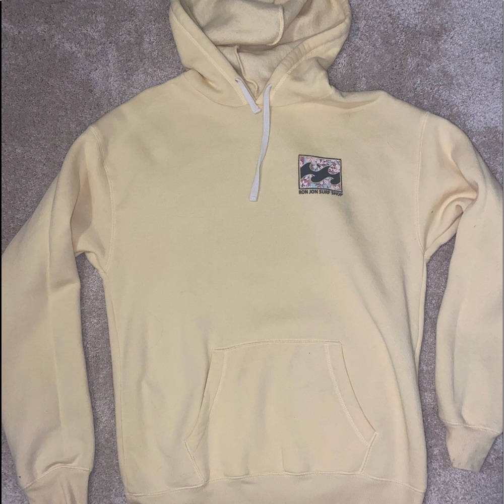 Pale Yellow Ron John Billabong Sweater